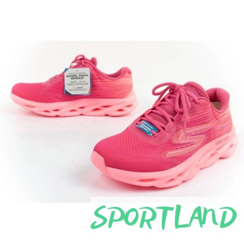 Buty do biegania Skechers Go Run Swirl Tech Speed W 129501/HPPK 38 Buty do biegania Skechers Go Run Swirl Tech Speed W 129501/HPPK 38