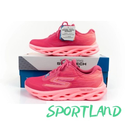 Buty do biegania Skechers Go Run Swirl Tech Speed W 129501/HPPK 38 Buty do biegania Skechers Go Run Swirl Tech Speed W 129501/HPPK 38