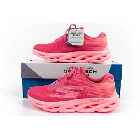 Buty do biegania Skechers Go Run Swirl Tech Speed W 129501/HPPK 39 Buty do biegania Skechers Go Run Swirl Tech Speed W 129501/HPPK 39