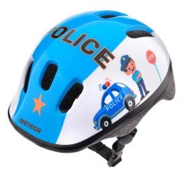Kask rowerowy Meteor KS06 S 17443 48-52 cm Police uniw