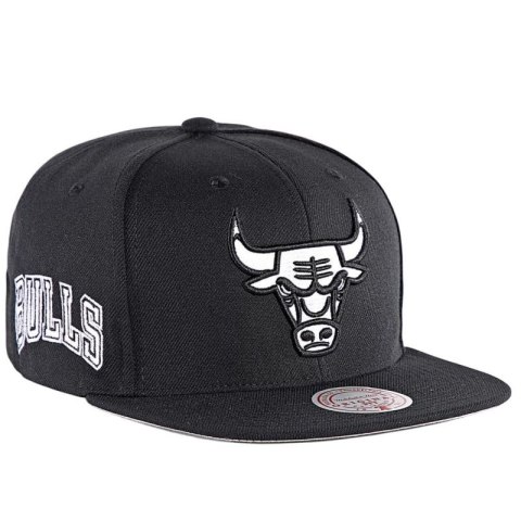 Czapka z daszkiem Mitchell & Ness Snapback NBA Chicago Bulls HS8547-CBUBLCK OSFM Czapka z daszkiem Mitchell & Ness Snapback NBA Chicago Bulls HS8547-CBUBLCK OSFM