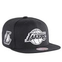 Czapka z daszkiem Mitchell & Ness Snapback NBA Los Angeles Lakers HS8547-LALBLCK OSFM