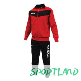 Dres Givova Tuta Visa TR018 1210 czerwony/czarny N/A