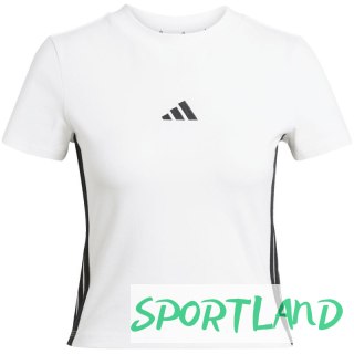 Koszulka adidas Essentials 3-Stripes Slim Baby W JE1239 L