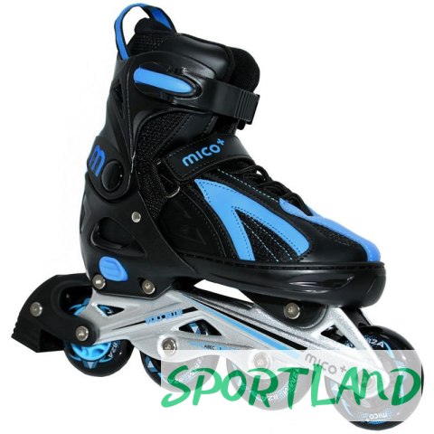 Łyżworolki Mico Volt Blue czarno-niebieskie PW-126B-9 N/A Łyżworolki Mico Volt Blue czarno-niebieskie PW-126B-9 N/A