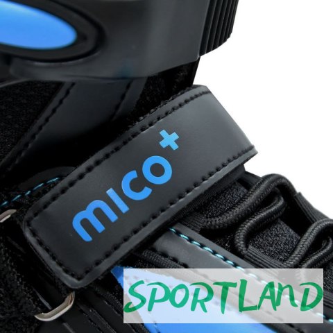 Łyżworolki Mico Volt Blue czarno-niebieskie PW-126B-9 N/A Łyżworolki Mico Volt Blue czarno-niebieskie PW-126B-9 N/A