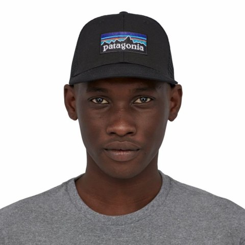 Czapka z daszkiem Patagonia Logo Trucker Hat M 38289-BLK ALL Czapka z daszkiem Patagonia Logo Trucker Hat M 38289-BLK ALL