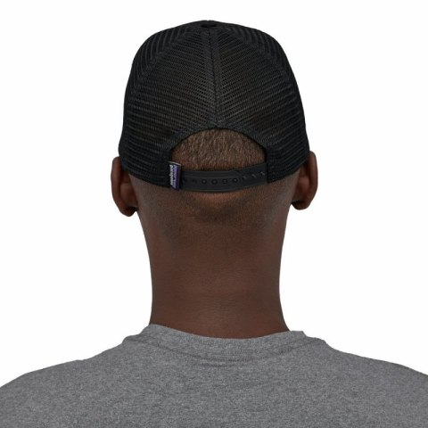 Czapka z daszkiem Patagonia Logo Trucker Hat M 38289-BLK ALL Czapka z daszkiem Patagonia Logo Trucker Hat M 38289-BLK ALL