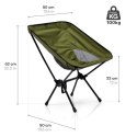 Krzesło składane Meteor Schelp 16552 uniw