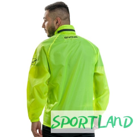 Kurtka Givova Rain Basico Fluo RJ001 0019 2XS Kurtka Givova Rain Basico Fluo RJ001 0019 2XS