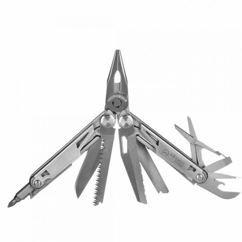 Multitool AZYMUT Giewon - 14 narzędzi + kabura do pasa (H2038) N/A Multitool AZYMUT Giewon - 14 narzędzi + kabura do pasa (H2038) N/A