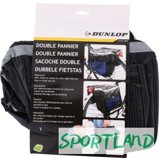 Torba rowerowa na bagażnik Dunlop 2ass PES 30x26x10cm 600D SL 27890 N/A