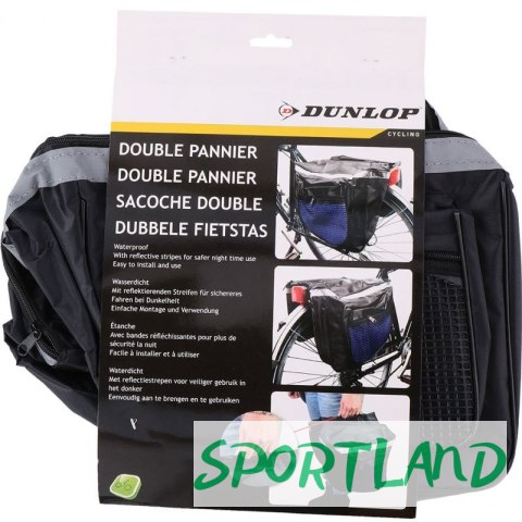 Torba rowerowa na bagażnik Dunlop 2ass PES 30x26x10cm 600D SL 27890 N/A Torba rowerowa na bagażnik Dunlop 2ass PES 30x26x10cm 600D SL 27890 N/A