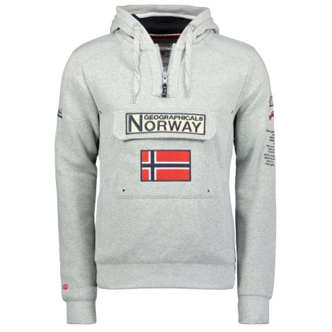 Bluza Geographical Norway 3/4 Gymclass 100 M WU4184H/GN B-Grey XXL Bluza Geographical Norway 3/4 Gymclass 100 M WU4184H/GN B-Grey XXL