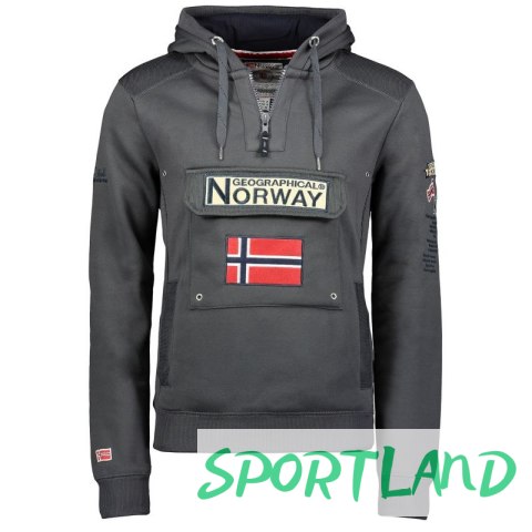 Bluza Geographical Norway Gymclass DB 100 M WU4190H-GN-DARKGREY M Bluza Geographical Norway Gymclass DB 100 M WU4190H-GN-DARKGREY M