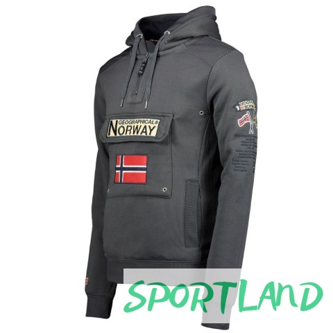 Bluza Geographical Norway Gymclass DB 100 M WU4190H-GN-DARKGREY M Bluza Geographical Norway Gymclass DB 100 M WU4190H-GN-DARKGREY M