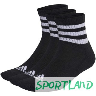 Skarpety adidas 3-Stripes Cushioned Sportswear Mid-Cut Socks 3 Pairs IC1317 40-42