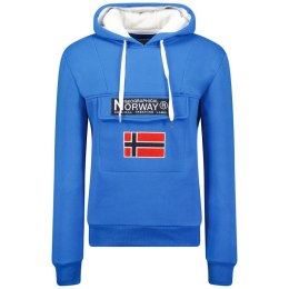 Bluza Geographical Norway Gadrien DB 054 M WW6115H/GN-Royal Blue / White XL