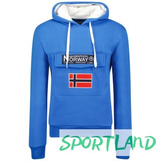 Bluza Geographical Norway Gadrien DB 054 M WW6115H/GN-Royal Blue / White XL