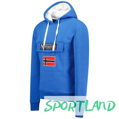Bluza Geographical Norway Gadrien DB 054 M WW6115H/GN-Royal Blue / White XL Bluza Geographical Norway Gadrien DB 054 M WW6115H/GN-Royal Blue / White XL