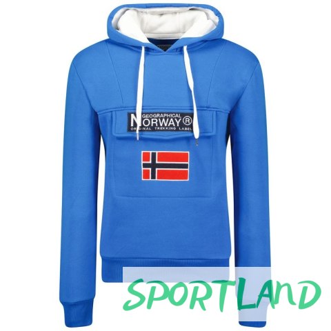 Bluza Geographical Norway Gadrien DB 054 M WW6115H/GN-Royal Blue / White L Bluza Geographical Norway Gadrien DB 054 M WW6115H/GN-Royal Blue / White L