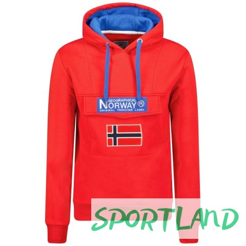 Bluza Geographical Norway Gadrien DB 054 M WW6120H/GN/Red L Bluza Geographical Norway Gadrien DB 054 M WW6120H/GN/Red L