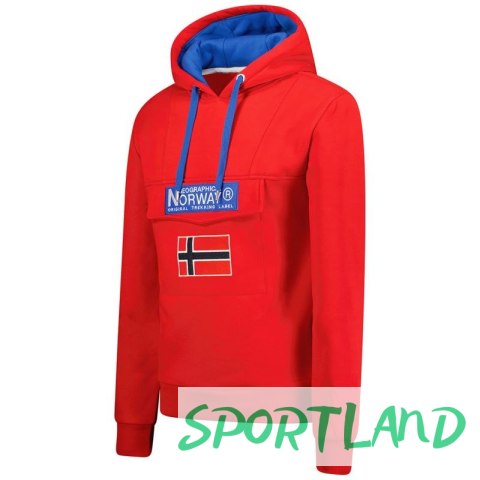 Bluza Geographical Norway Gadrien DB 054 M WW6120H/GN/Red L Bluza Geographical Norway Gadrien DB 054 M WW6120H/GN/Red L