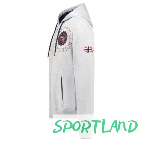 Bluza Geographical Norway Geganto Blended DB 100 M WZ3027H/GN-Blended Grey L Bluza Geographical Norway Geganto Blended DB 100 M WZ3027H/GN-Blended Grey L