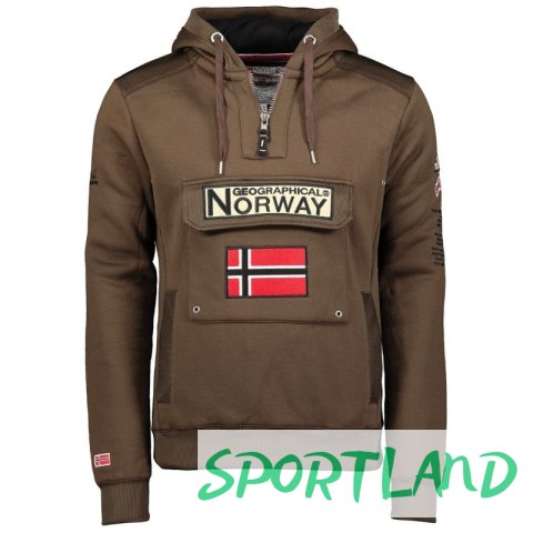 Bluza Geographical Norway Gymclass DB 054 M WW2487H/GN-Brown L Bluza Geographical Norway Gymclass DB 054 M WW2487H/GN-Brown L