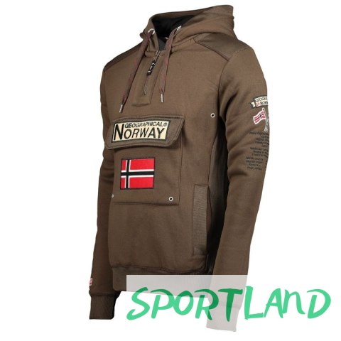 Bluza Geographical Norway Gymclass DB 054 M WW2487H/GN-Brown L Bluza Geographical Norway Gymclass DB 054 M WW2487H/GN-Brown L