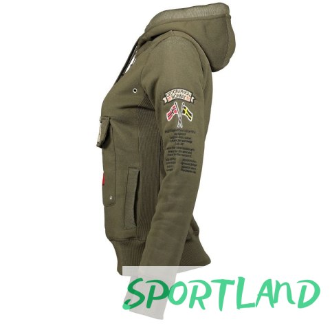 Bluza Geographical Norway Gymclass DB 054 M WW2491H/GN-Kaki L Bluza Geographical Norway Gymclass DB 054 M WW2491H/GN-Kaki L