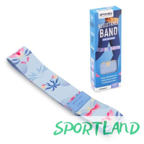 Guma fitness Spokey The Bloom Elastic Band SPK-944552 Czarny Guma fitness Spokey The Bloom Elastic Band SPK-944552 Czarny