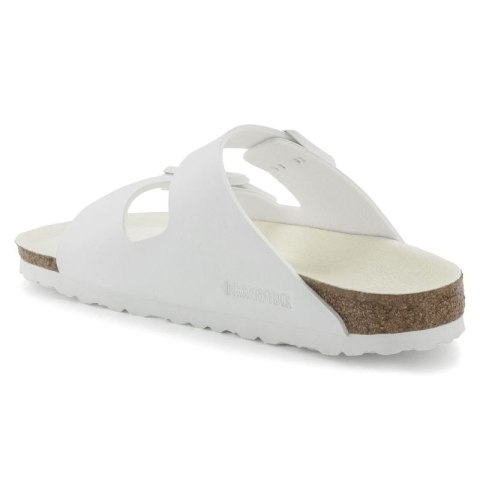 Klapki damskie/męskie Birkenstock Arizona Birko-Flor Regular na szeroką stopę na lato białe (1019061) 44.0 Klapki damskie/męskie Birkenstock Arizona Birko-Flor Regular na szeroką stopę na lato białe (1019061) 44.0