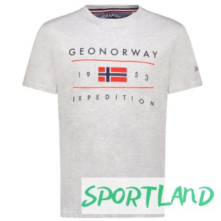 Koszulka Geographical Norway Jezolo DB 254 M SY9738H/GN-Blended Grey XL