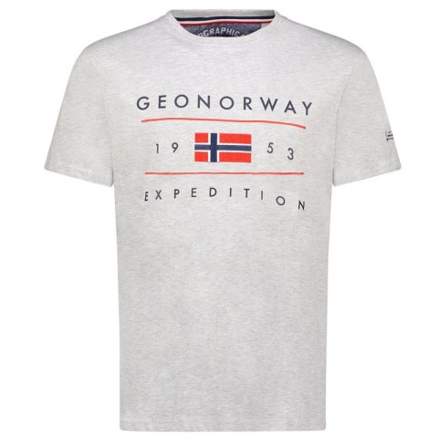 Koszulka Geographical Norway Jezolo DB 254 M SY9738H/GN-Blended Grey L Koszulka Geographical Norway Jezolo DB 254 M SY9738H/GN-Blended Grey L