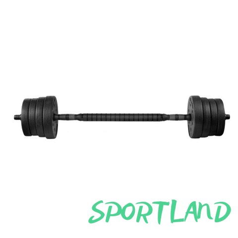 Zestaw hantli Spokey Pondus 30, 2x 15 kg SPK-944225 Czarny Zestaw hantli Spokey Pondus 30, 2x 15 kg SPK-944225 Czarny
