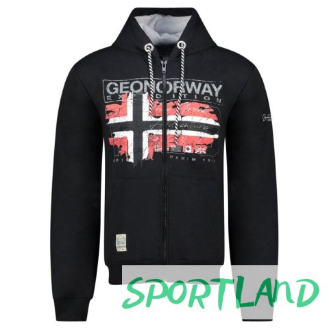 Bluza Geographical Norway Grusty DB 100 M WZ3083H/GN-Black L Bluza Geographical Norway Grusty DB 100 M WZ3083H/GN-Black L