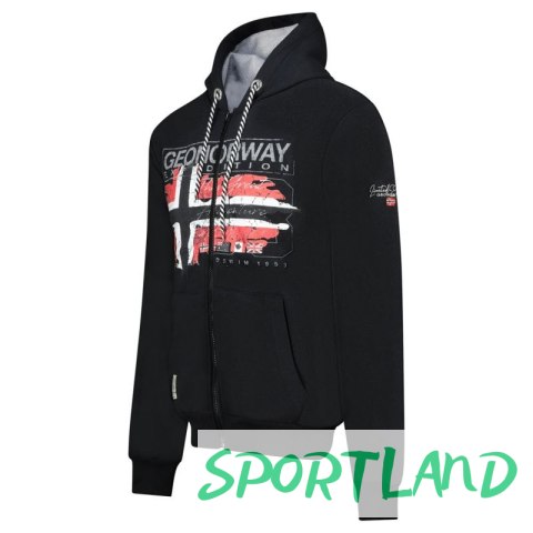 Bluza Geographical Norway Grusty DB 100 M WZ3083H/GN-Black L Bluza Geographical Norway Grusty DB 100 M WZ3083H/GN-Black L