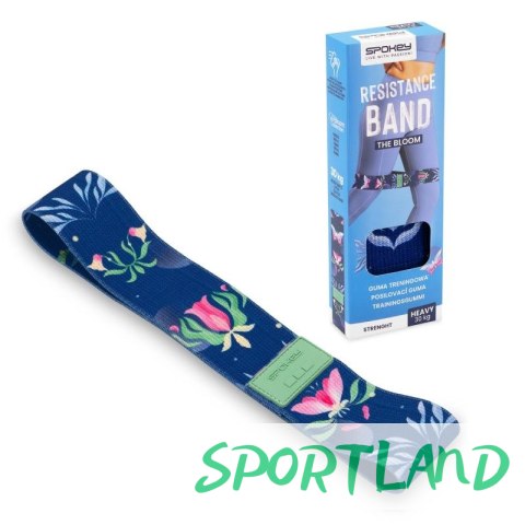 Guma fitness Spokey The Bloom Elastic Band SPK-944554 Czarny Guma fitness Spokey The Bloom Elastic Band SPK-944554 Czarny