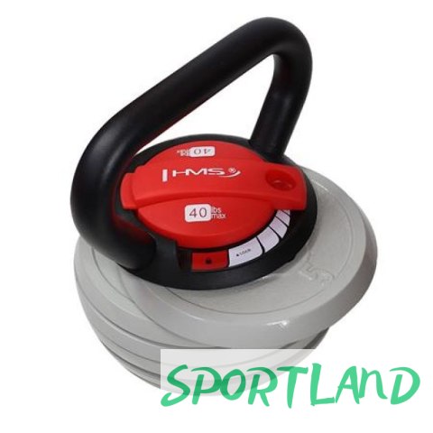 Kettlebell regulowany 40 LBS HMS KR40 N/A Kettlebell regulowany 40 LBS HMS KR40 N/A