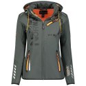 Kurtka Softshell Geographical Norway Reine Ass A EO DB 007 W WU8184F/GNO-Dark Grey / Orange L