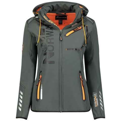 Kurtka Softshell Geographical Norway Reine Ass A EO DB 007 W WU8184F/GNO-Dark Grey / Orange L