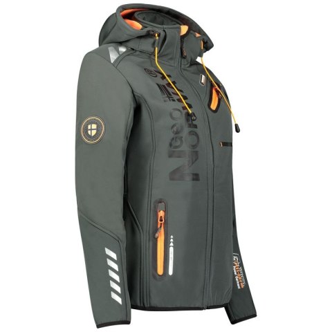 Kurtka Softshell Geographical Norway Reine Ass A EO DB 007 W WU8184F/GNO-Dark Grey / Orange L Kurtka Softshell Geographical Norway Reine Ass A EO DB 007 W WU8184F/GNO-Dark Grey / Orange L