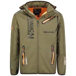 Kurtka Softshell Geographical Norway Royaute DB 068 M WY1996H/GN-Kaki / Orange XL
