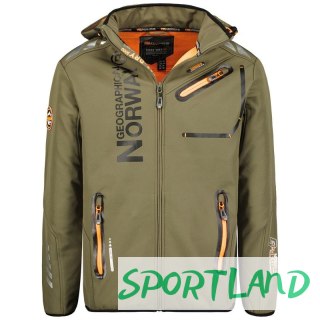 Kurtka Softshell Geographical Norway Royaute DB 068 M WY1996H/GN-Kaki / Orange XL