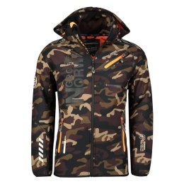 Kurtka Softshell Geographical Norway Royaute M WU1057H-GN-KAKI-ORANGE L