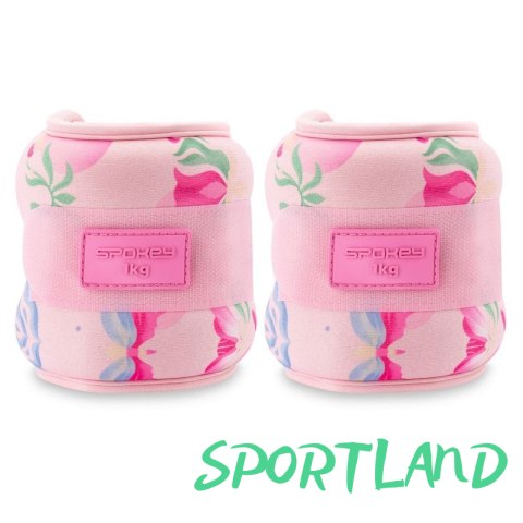 Obciążenia na kostki i nadgarstki Spokey The Bloom Form 2x 1 kg SPK-944491 Czarny Obciążenia na kostki i nadgarstki Spokey The Bloom Form 2x 1 kg SPK-944491 Czarny