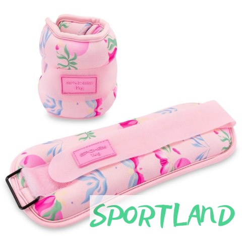 Obciążenia na kostki i nadgarstki Spokey The Bloom Form 2x 1 kg SPK-944491 Czarny Obciążenia na kostki i nadgarstki Spokey The Bloom Form 2x 1 kg SPK-944491 Czarny