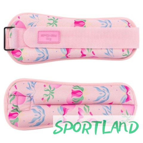 Obciążenia na kostki i nadgarstki Spokey The Bloom Form 2x 1 kg SPK-944491 Czarny Obciążenia na kostki i nadgarstki Spokey The Bloom Form 2x 1 kg SPK-944491 Czarny