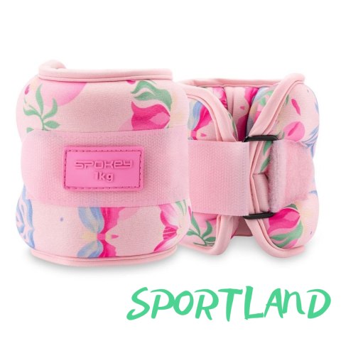 Obciążenia na kostki i nadgarstki Spokey The Bloom Form 2x 1 kg SPK-944491 Czarny Obciążenia na kostki i nadgarstki Spokey The Bloom Form 2x 1 kg SPK-944491 Czarny